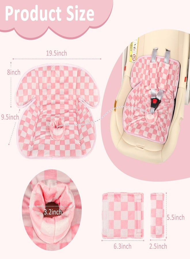 DAYEEBALL Piddle Pads Carseat, Soft and Warm Car Seat Protector, Toddler Car Seat Protector for Potty Training, Washable Carseat Potty Training Cover, Waterproof Baby Piddle Pad Car Seat Liner, Pink - Image 5